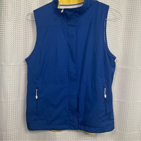 T by Talbots Blue Vest - Picture 3 of 6